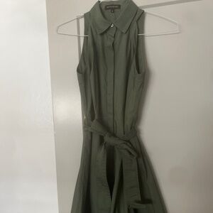 Banana Republic green dress with pockets size small